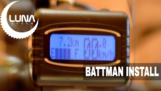 Luna Cycle Batt-Man Battery Monitor Connector Setup