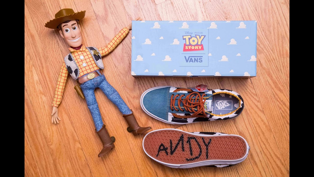 toy story x vans old skool woody shoes