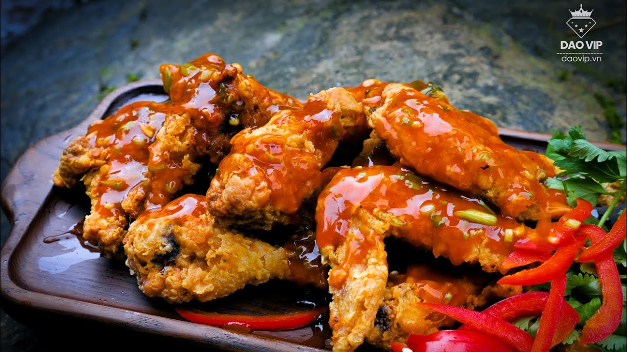 Cánh Gà Rán KFC Sốt Tương Ngon Tuyệt | KFC Fried Chicken Wings ...