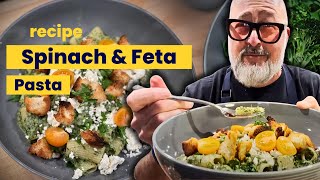 Recipe: Jake Cohen’s Spinach and Feta Boureka, But Make it Pasta by Andrew Zimmern 1,485 views 1 month ago 3 minutes, 37 seconds