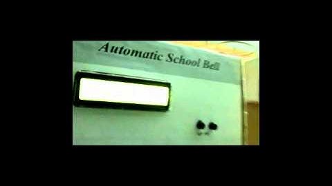 Automatic School Bell : Robosoft Labs