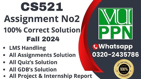 CS521 Assignment 2 100% Correct Solution Fall 2024 CS521 Assignment 2  Solution 2024 #CS521