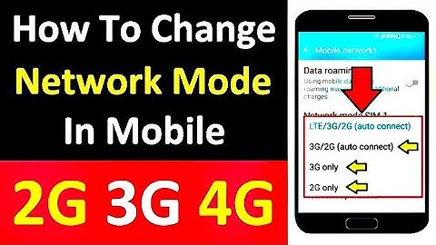 How To Enable 4G/ LTE Only Mode On Any Android Phone Very Easy Way New Trick 2020