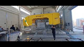 How to improve the cutting efficiency#quarrymachine #diamondwiresaw #stonecutting