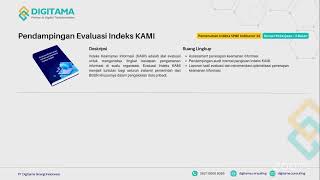 Penilaian Indeks KAMI sebagai Proses Persiapan Sertifikasi ISO 27001 - Digitama Consulting