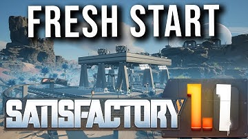 SATISFACTORY Fresh Dune Desert Start! Automating EVERYTHING!