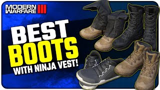 Best Boots to use with Ninja Vest in Modern Warfare III!