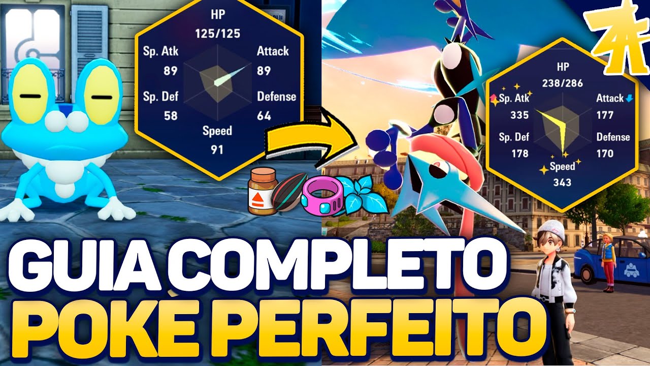 COMO FAZER UM POKÉMON PERFEITO em Pokémon Legends Z-A! - Guia de EV's, IV's, Nature e mais!