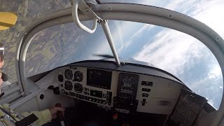 RV9 Aileron Roll at 5500 ft.