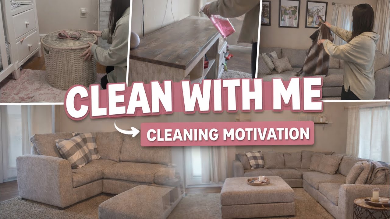 CLEANING MOTIVATION | Getting the House Back in Order! - YouTube