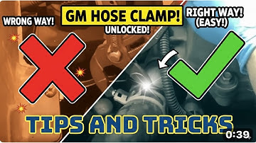 General Motors Locking Hose Clamp Tip #Shorts