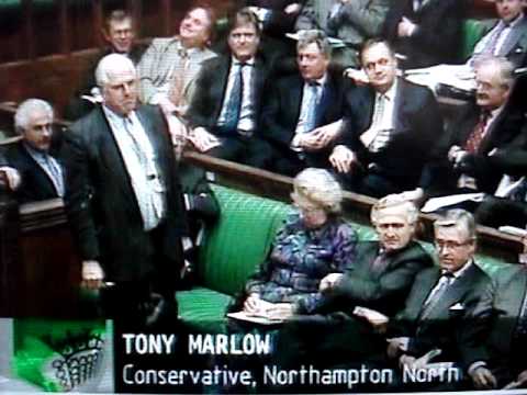 House of Commons - Betty Boothroyd pounces