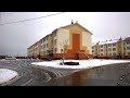 Сахалин. город Поронайск .19 апреля 2021 Выпал снег .Зима не хочет уходить.