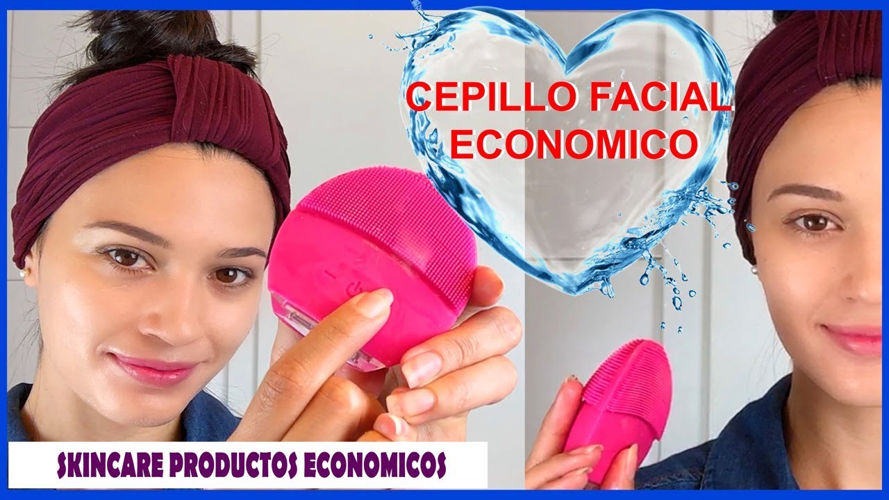 Limpiador facial eléctrico Murana rosado