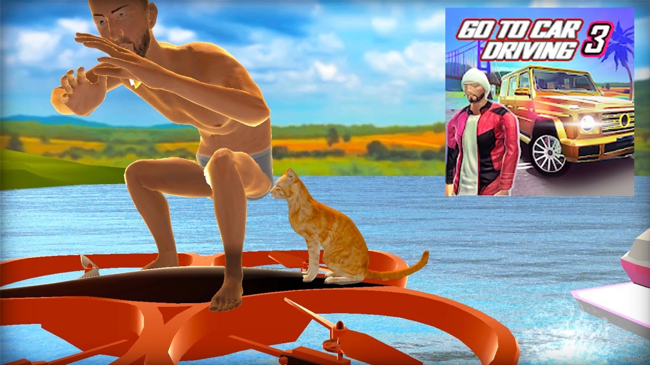 Go To Car Driving 3 #1 - Flying a Quadrocopter - Android Games