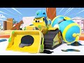 Dirty Bulldozer needs a wash! | Tom&#39;s Tow Truck&#39;s Car Wash | Car Wash Compilatiion for Kids