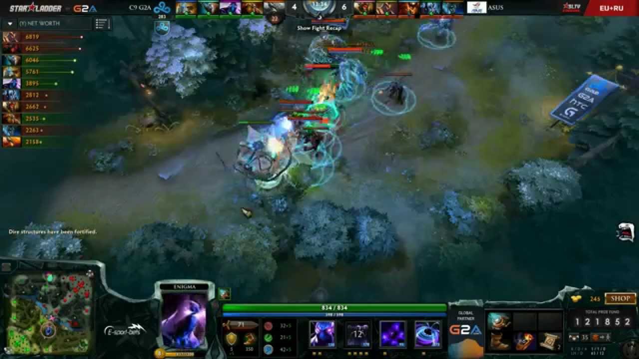 c9  vs Asus Polar, SLTV XII EU Stage 2, game 1