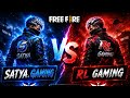 SATYA GAMING VS RL GAMING IN FREE FIRE 