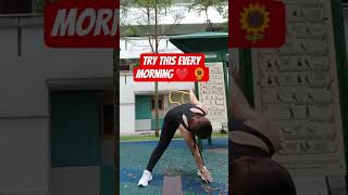 TOUCH HANDS ON THE GROUND#Exercise#shorts