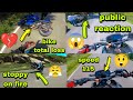 Sunday ride goes wrong   accident bike total loss 