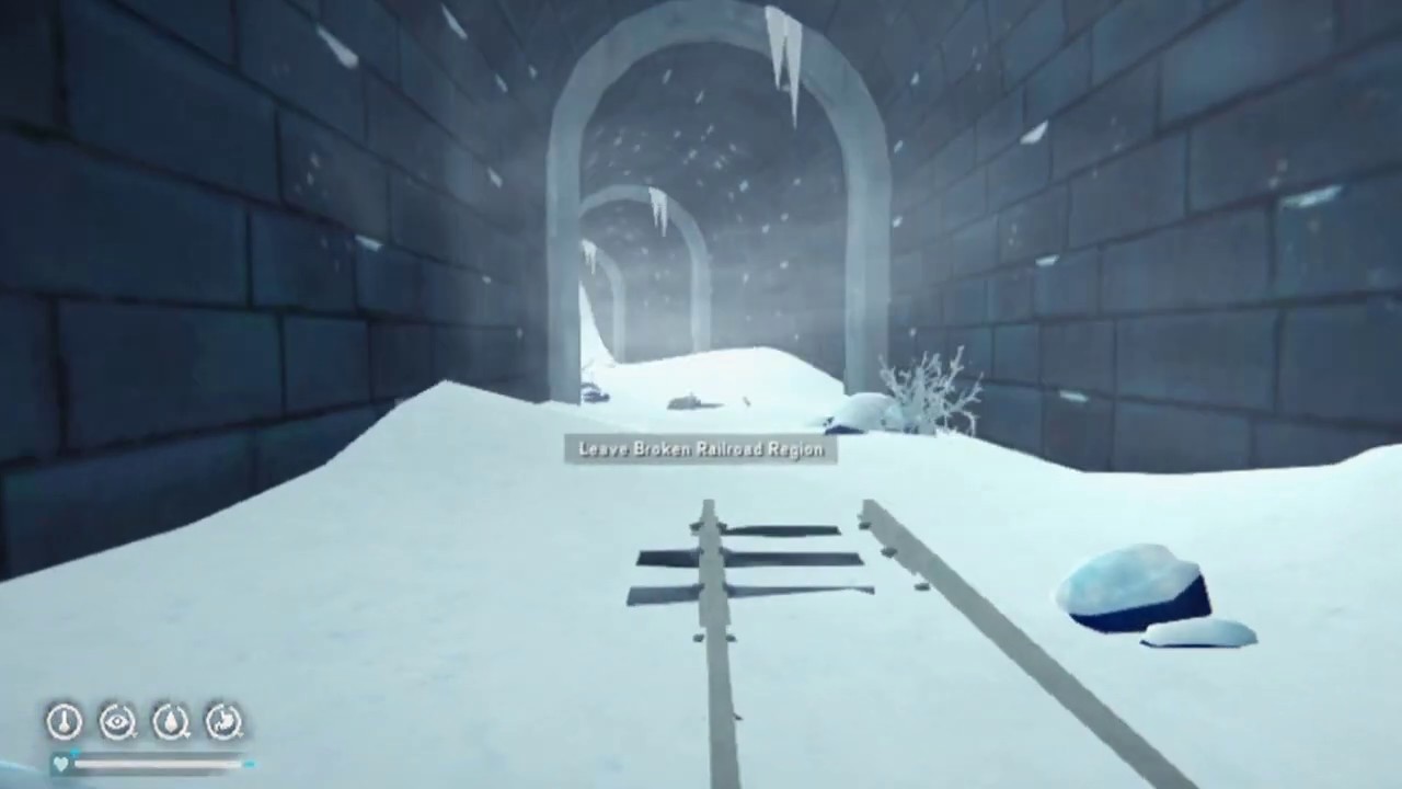 long dark broken railroad