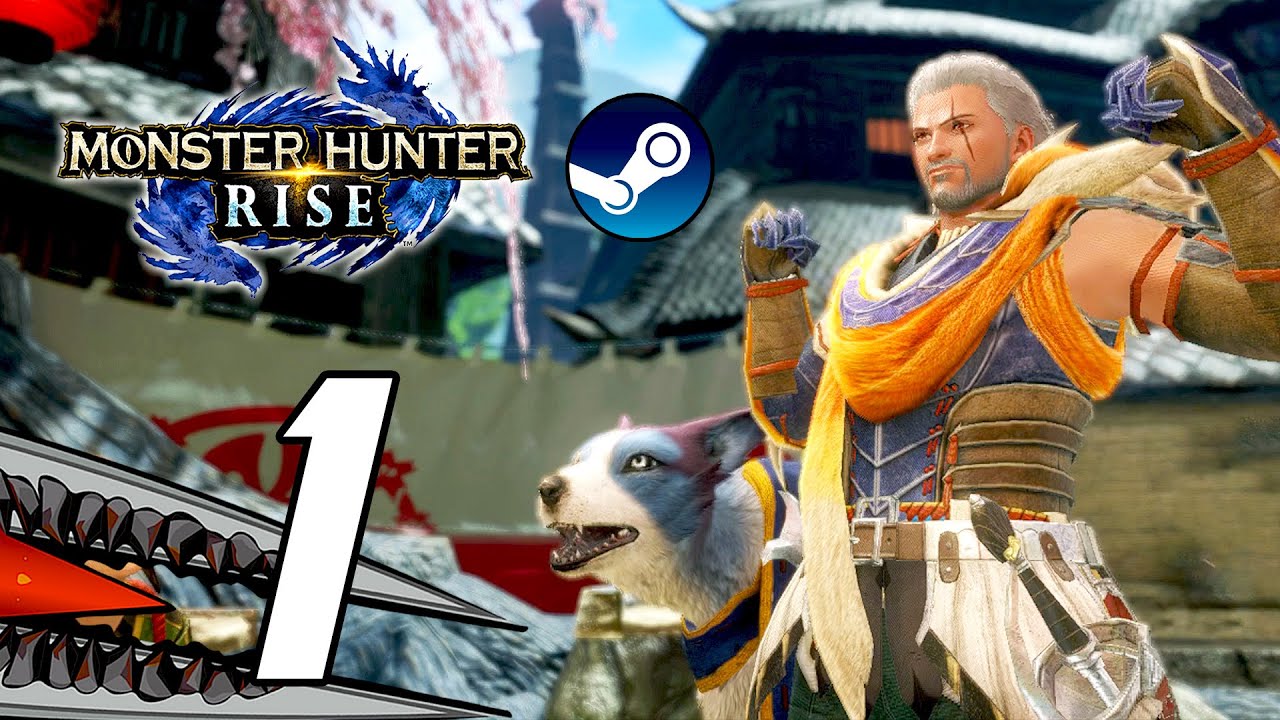 Monster Hunter Rise PC - Gameplay Playthrough Part 1 (60FPS) 