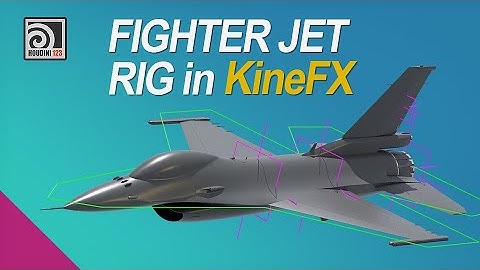 Fighter jet rig (in Kinefx) - Promo video