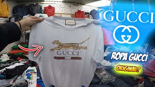 ENCONTRÉ ROPA GUCCI ORIGINAL EN MERCADO? BARATO - YouTube