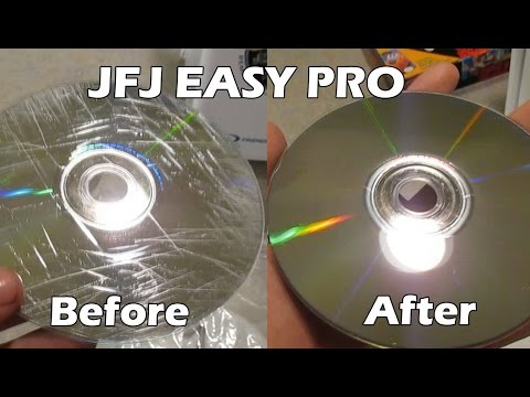 Removing Very Deep Scratches with the JFJ Easy Pro Disc Resurfacer 