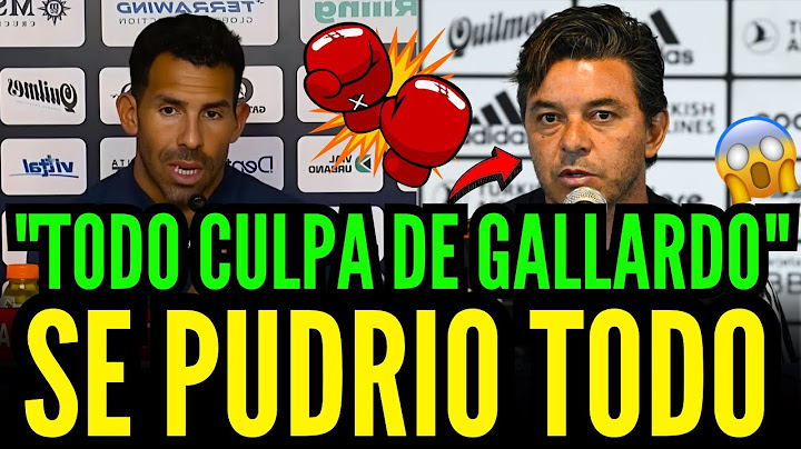 💥SE PUDRIO TODO🚨 TEVEZ RE CALIENTE ¡TODO CULPA DE GALLARDO Y RIVER!