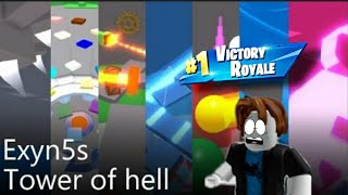 Roblox | Playing exyn5 tower of hell!