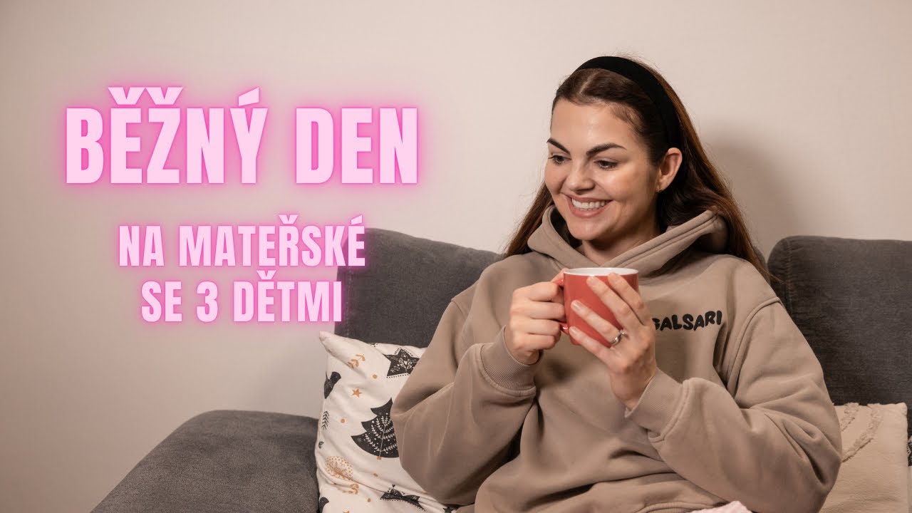 Běžný den doma na mateřské | VLOG