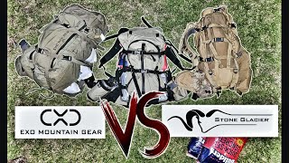 BACKPACK COMPARISON  Exo Mtn Gear VS Stone Glacier