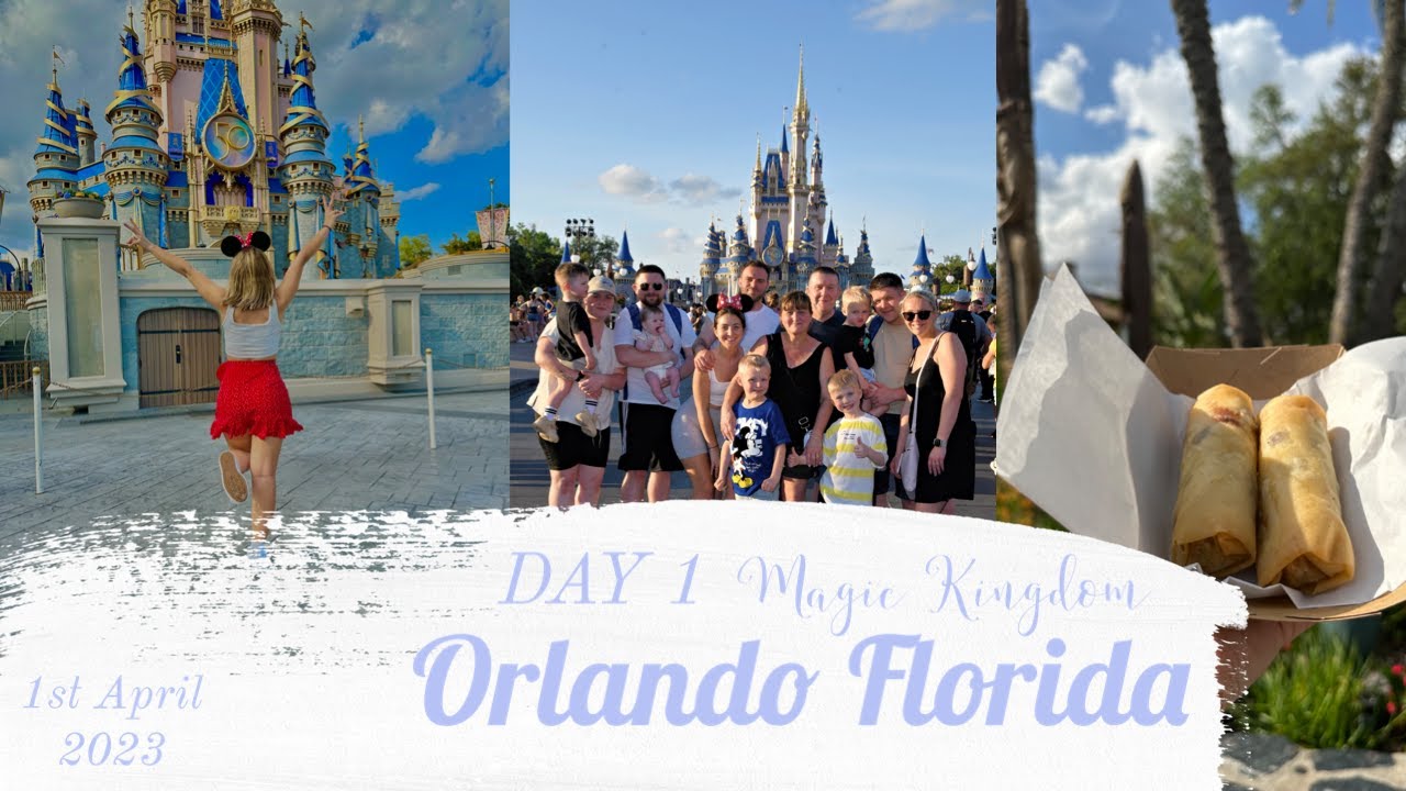 ORLANDO FLORIDA. DAY 1 - MAGIC KINGDOM 1ST APRIL 2023