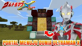 Cara Membuat Portal Ultraman X Di Minecraft