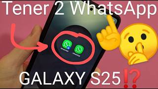 📱💬 Como ACTIVAR MENSAJERÍA DUAL en SAMSUNG GALAXY S25, S25+ o S25 ULTRA FÁCIL y RÁPIDO screenshot 5