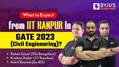 GATE 2023 Expected Exam Pattern & Important Topics for Civil Engineering (CE) | BYJU
