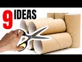 9 AMAZING TOILET PAPER ROLL LIFE HACKS AND CRAFTS