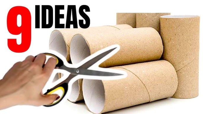 5 Awesome Ideas To Reuse Cardboard Rolls