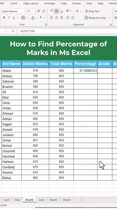 how-to-find-percentage-of-marks