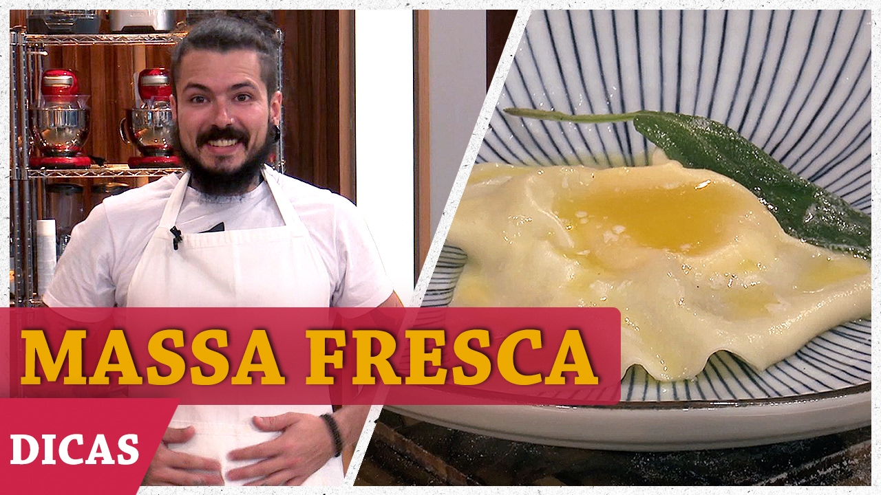 COMO FAZER MACARRÃO CASEIRO com Aluísio | DICAS MASTERCHEF | MasterChef Brasil