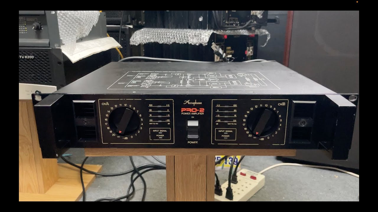 ACCUPHASE アキュフェーズ PRO-2 業務用 パワーアンプ　現状品 ACCUPHASE アキュフェーズ PRO-2 業務用 パワーアンプ現状品