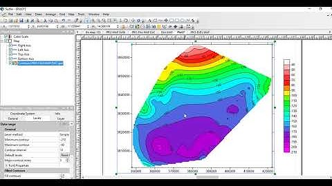 HOW TO MAKE ELEVATION (contour ) MAP GRAVITY SURVEY