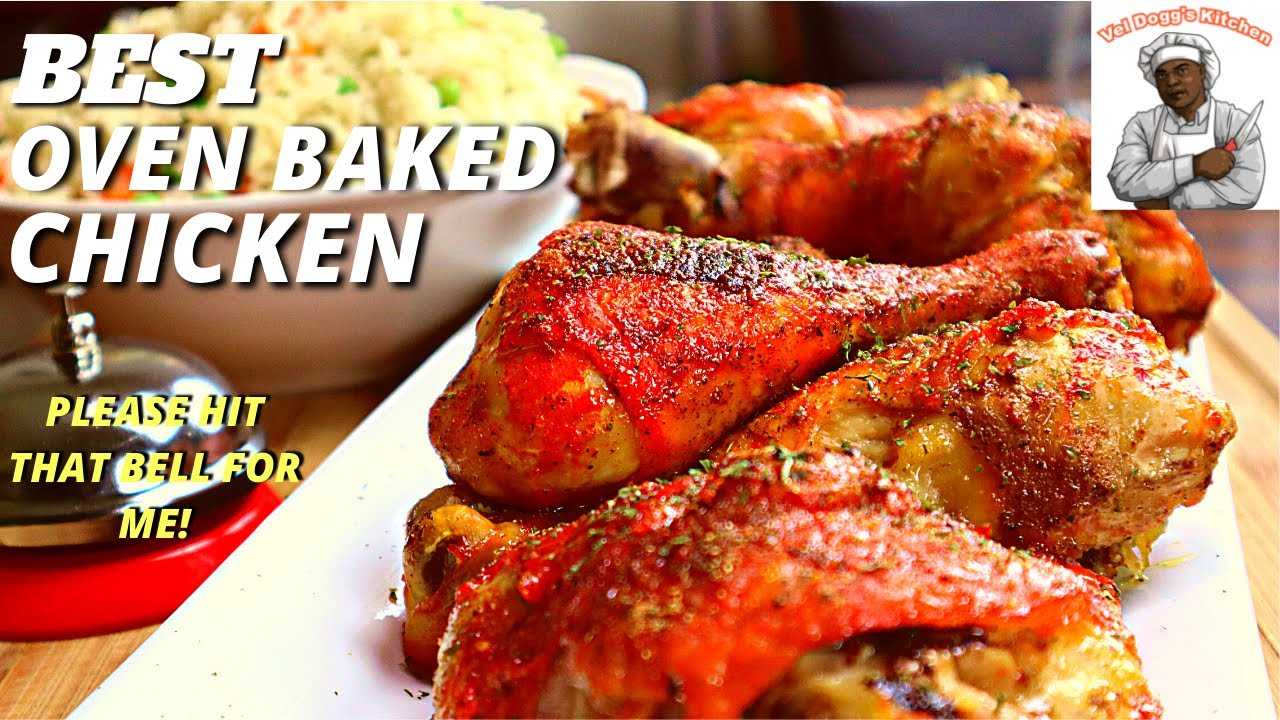 BAKED CHICKEN RECIPE HOW TO MAKE THE BEST OVEN BAKED CHICKEN VIDEO