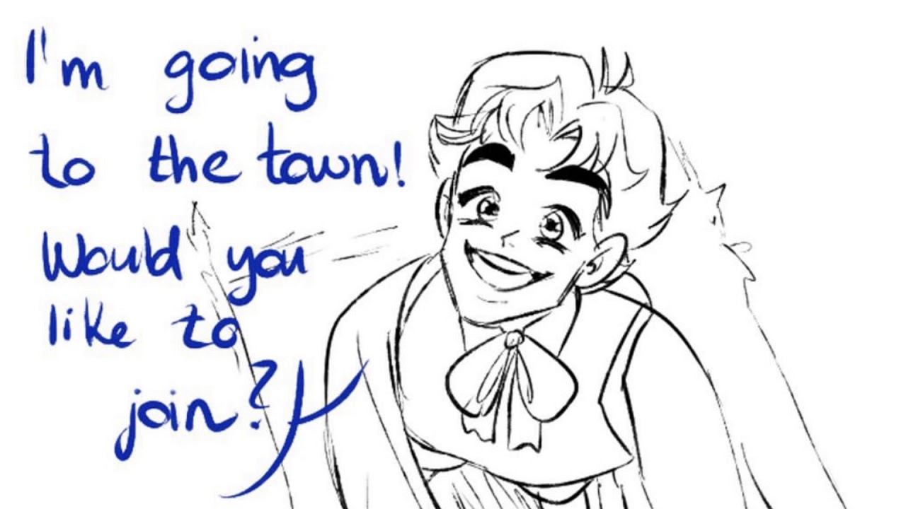 Asking Dio to go to Town (JoJo's Bizarre Adventure Comic dub)