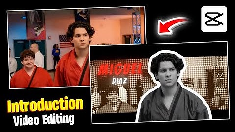Character Introduction Video Editing In Capcut | Capcut Character Introduction Reels Video Editing