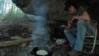 Camping Overnight in a Cave & Hunting for Amazing Rocks!