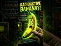 radioactive ☢️ banana 🍌 kela zehrila hai #shortsviral #facts #interestingfact #knoweledgefacts