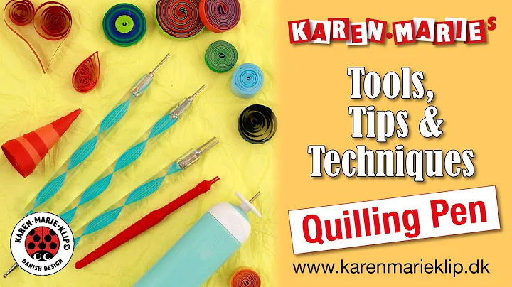 Quilling Pens: Tools, Tips & Techniques - Karen Ma...