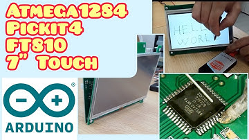 💡 7" TFT with RTP. Arduino IDE, Pickit4, FT810